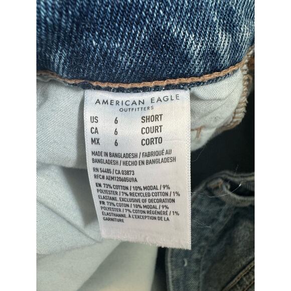 American Eagle Jeans.  Size 6 Short. - Picture 4 of 9